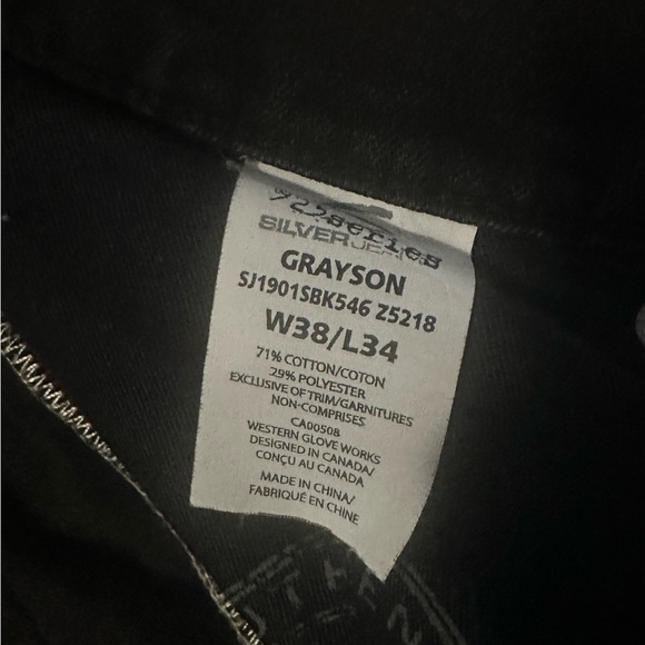 Silver jeans - black - Greyson - Picture 2 of 3